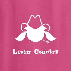 Kid's Livin' Country Cowgirl T-shirt