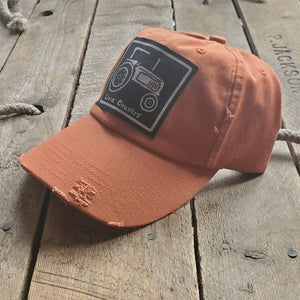 Livin' Country Tractor Distressed Patch Hat