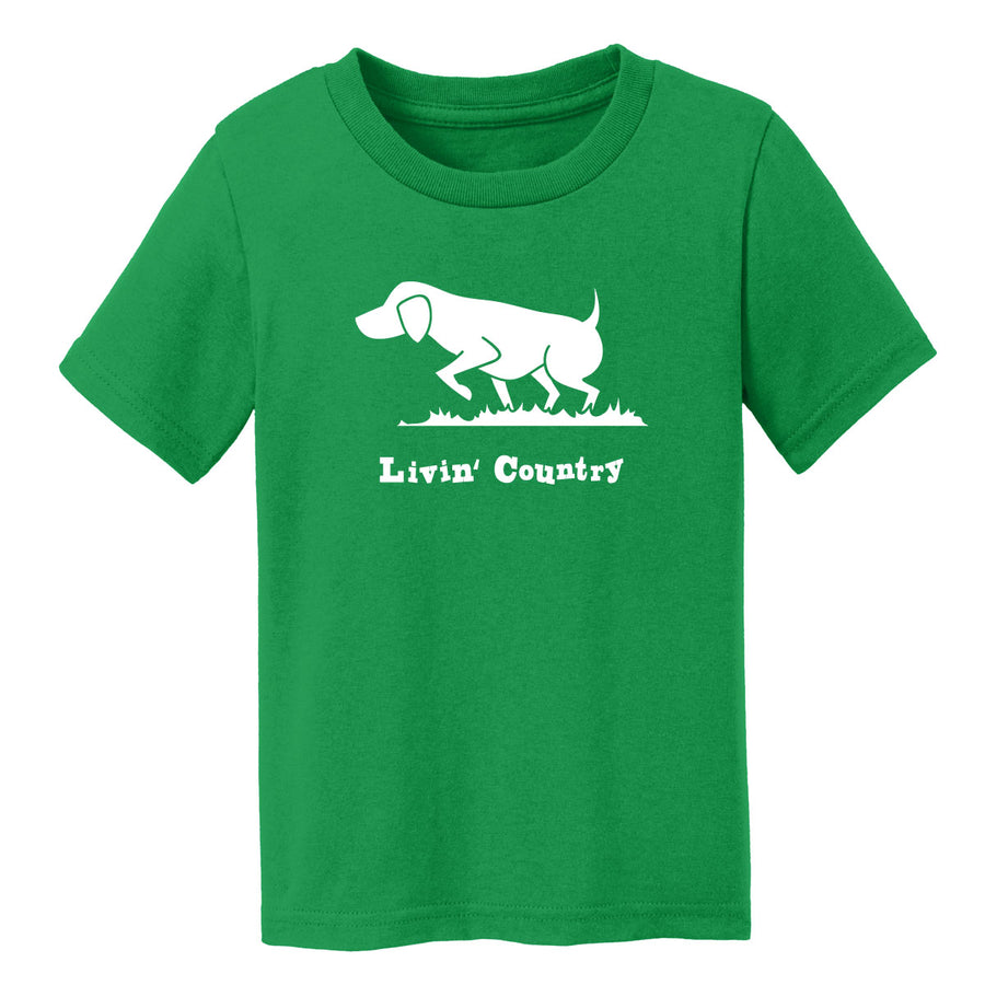 Toddler Livin' Country Dog T-shirt