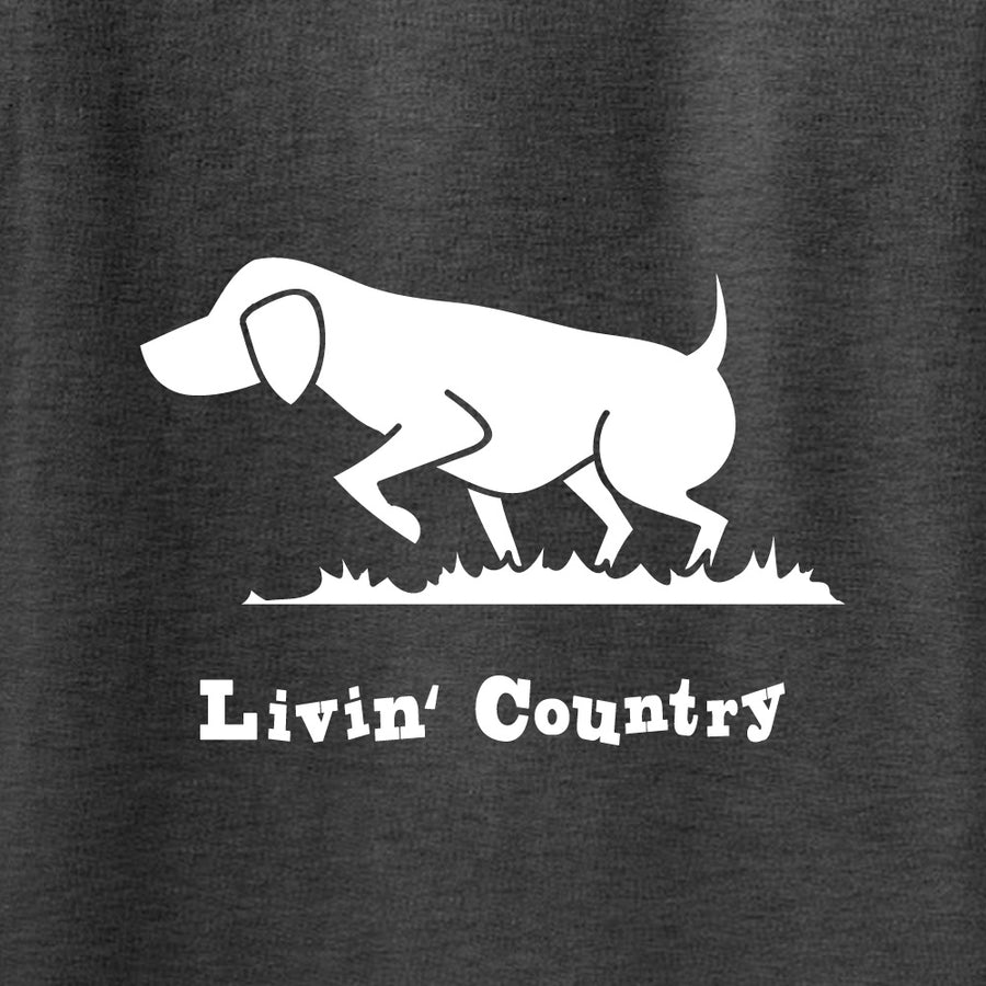 Adult Livin' Country Dog Hoodie