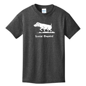 Kid's Livin' Country Dog T-shirt