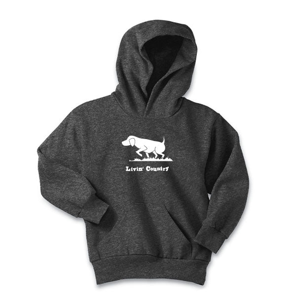 Youth Livin' Country Dog Hoodie