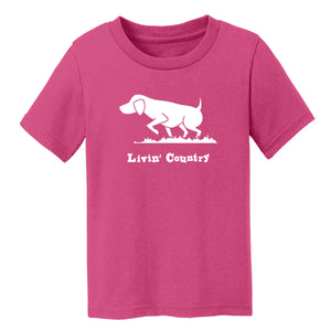 Toddler Livin' Country Dog T-shirt