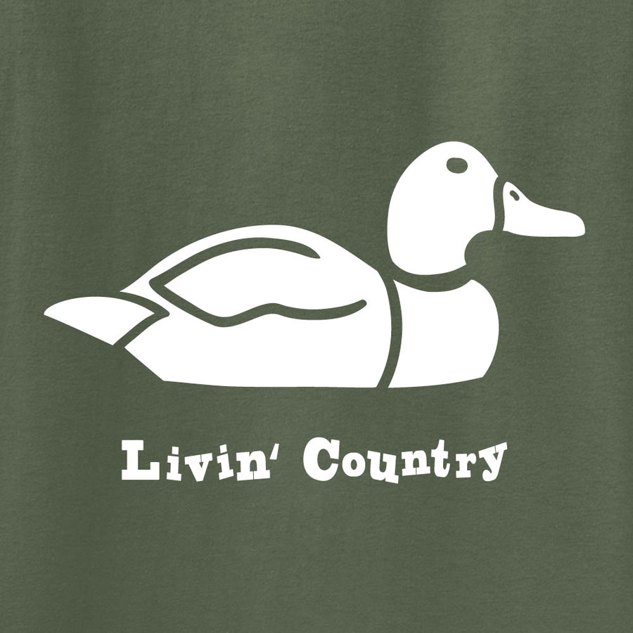 Adult Livin' Country Duck Hoodie