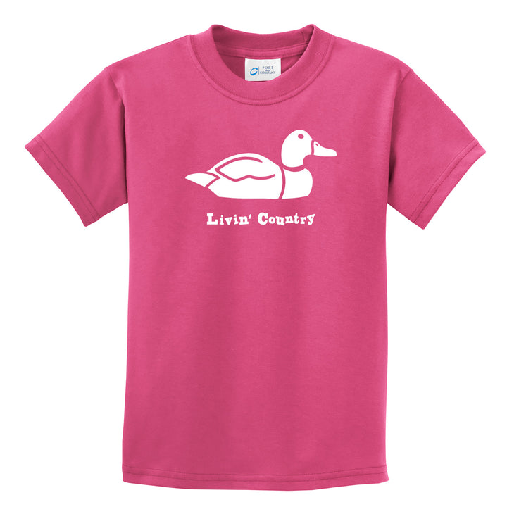 Kid's Livin' Country Duck T-shirt