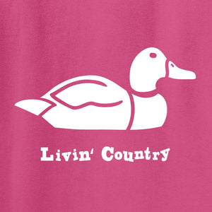 Kid's Livin' Country Duck T-shirt