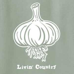 Adult Livin' Country Garlic T-shirt