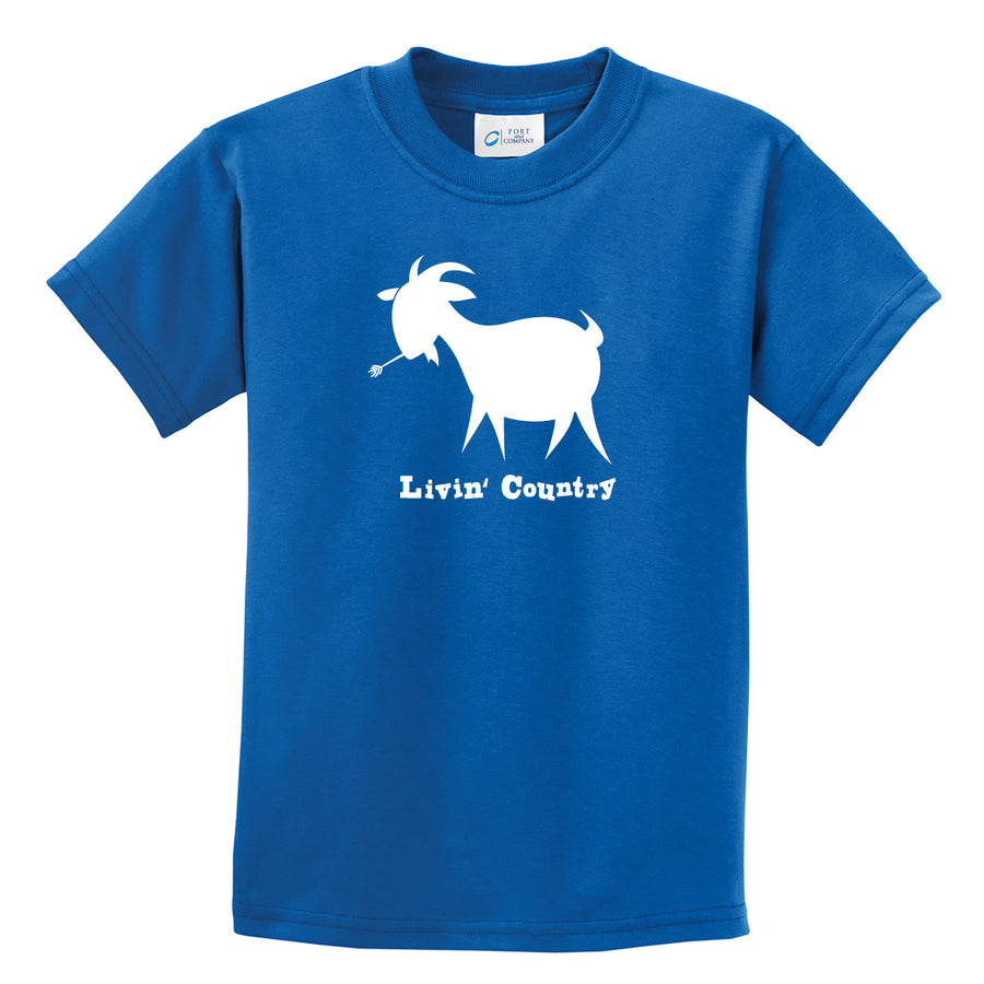 Kid's Livin' Country Goat T-shirt