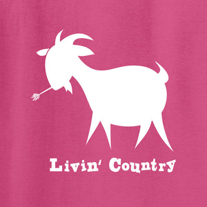 Kid's Livin' Country Goat T-shirt