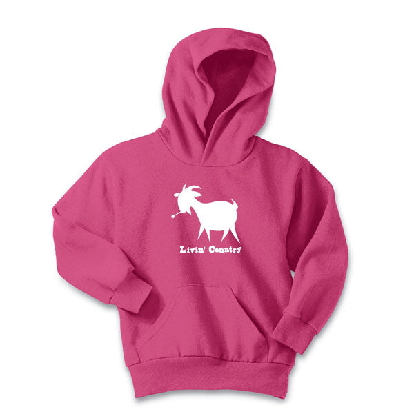 Youth Livin' Country Goat Hoodie