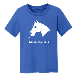 Toddler Livin' Country Horse T-shirt