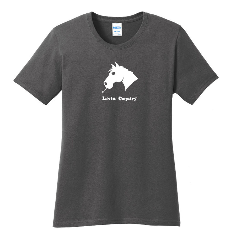 Women's Livin' Country Horse T-shirt