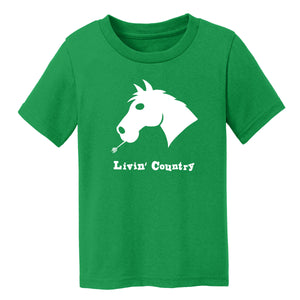 Toddler Livin' Country Horse T-shirt