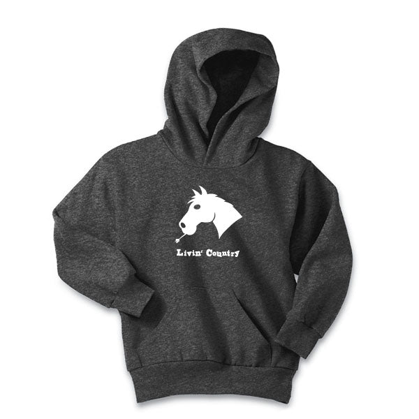 Youth Livin' Country Horse Hoodie