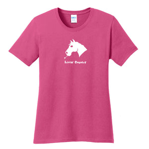 Women's Livin' Country Horse T-shirt
