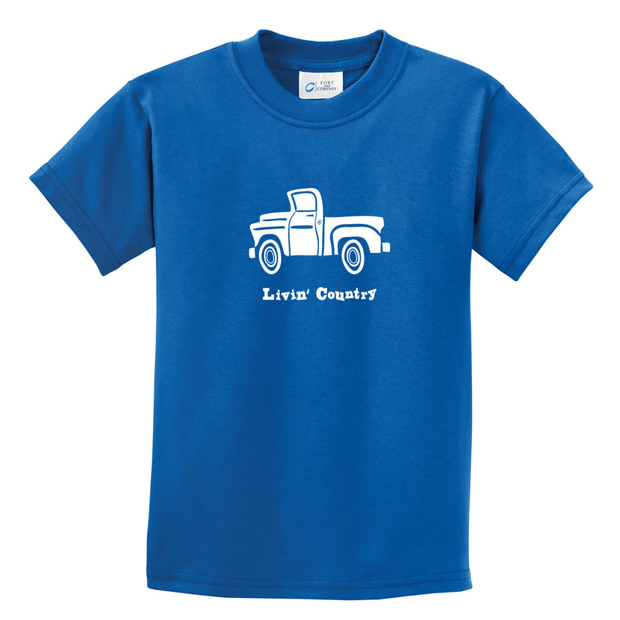 Kid's Livin' Country Truck T-shirt - Livin' Country Apparel & Accessories
 - 1