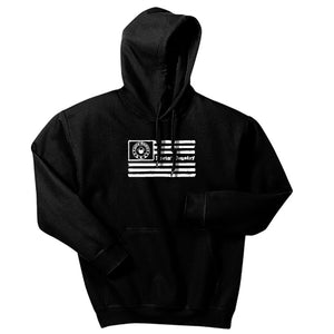 Adult Livin' Country Flag Hoodie