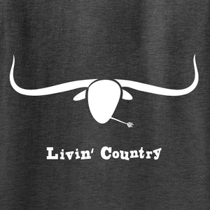 Youth Livin' Country Longhorn Hoodie