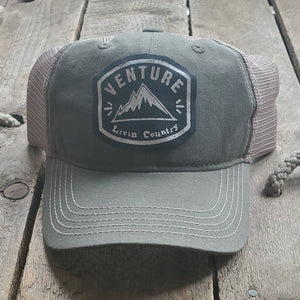 Livin' Country Venture Mountain Olive Mesh Patch Hat