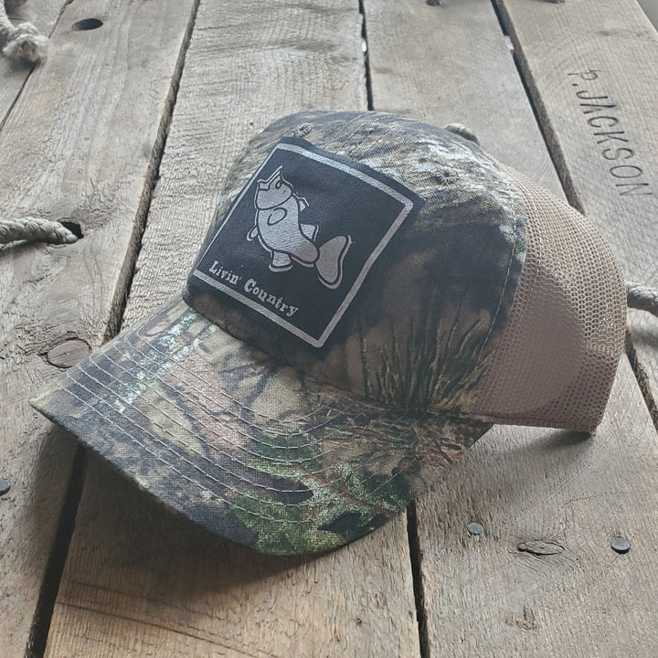 Livin' Country Bass Mesh Patch Hat
