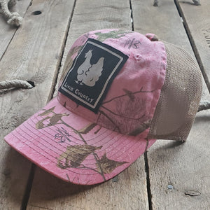 Livin' Country Chicken Realtree Pink Mesh Patch Hat