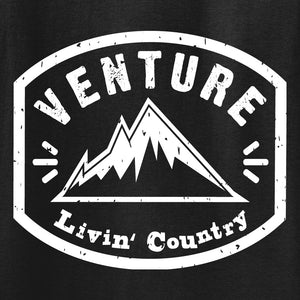Adult Livin' Country Venture Mountain Hoodie