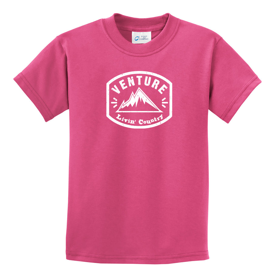 Kid's Livin' Country Venture Mountain T-shirt