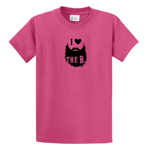 Adult Livin' Country I Heart The Beard T-shirt