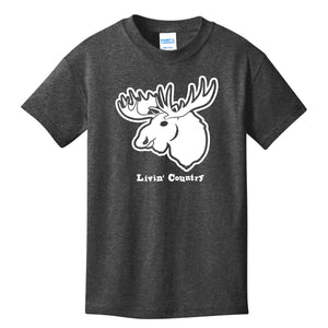 Kid's Livin' Country Moose T-shirt