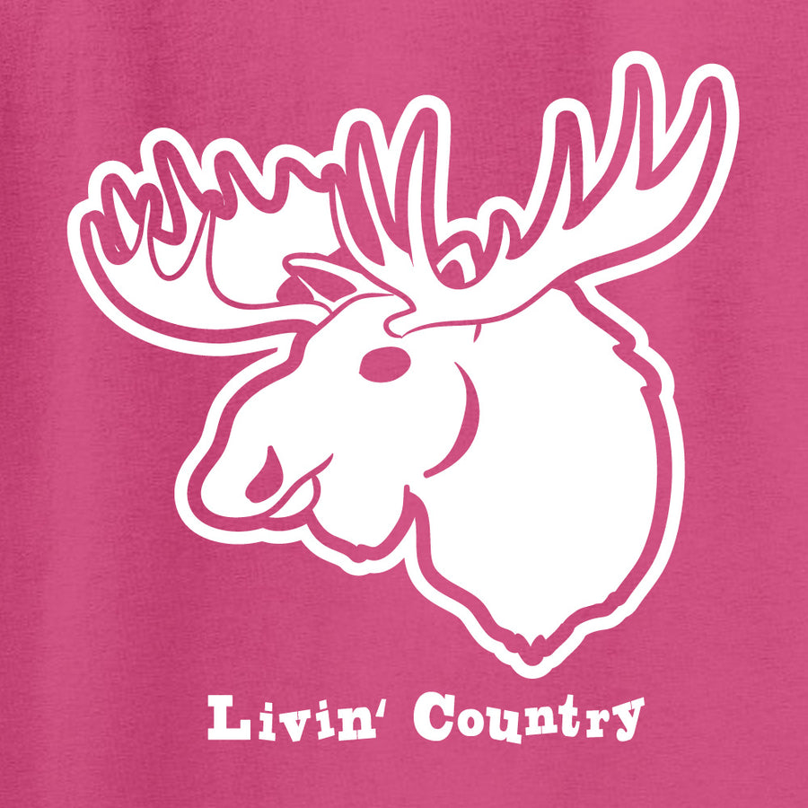 Kid's Livin' Country Moose T-shirt