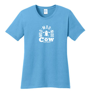 Women's Livin' Country Barnyard Cow T-shirt