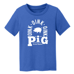 Toddler Livin' Country Barnyard Pig T-shirt