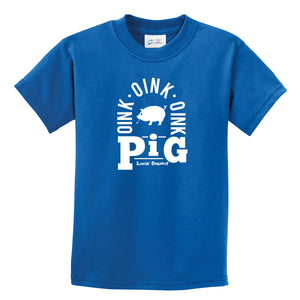Kid's Livin' Country Barnyard Pig T-shirt
