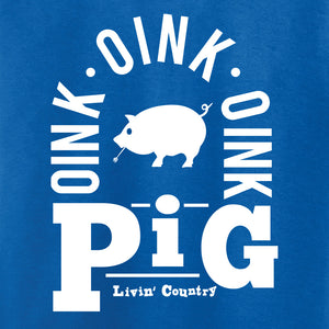 Toddler Livin' Country Barnyard Pig T-shirt