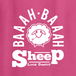 Kid's Livin' Country Barnyard Sheep T-shirt