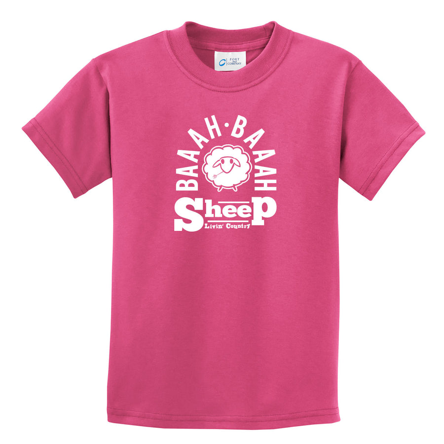 Kid's Livin' Country Barnyard Sheep T-shirt