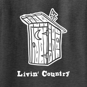 Kid's Livin' Country Outhouse T-shirt