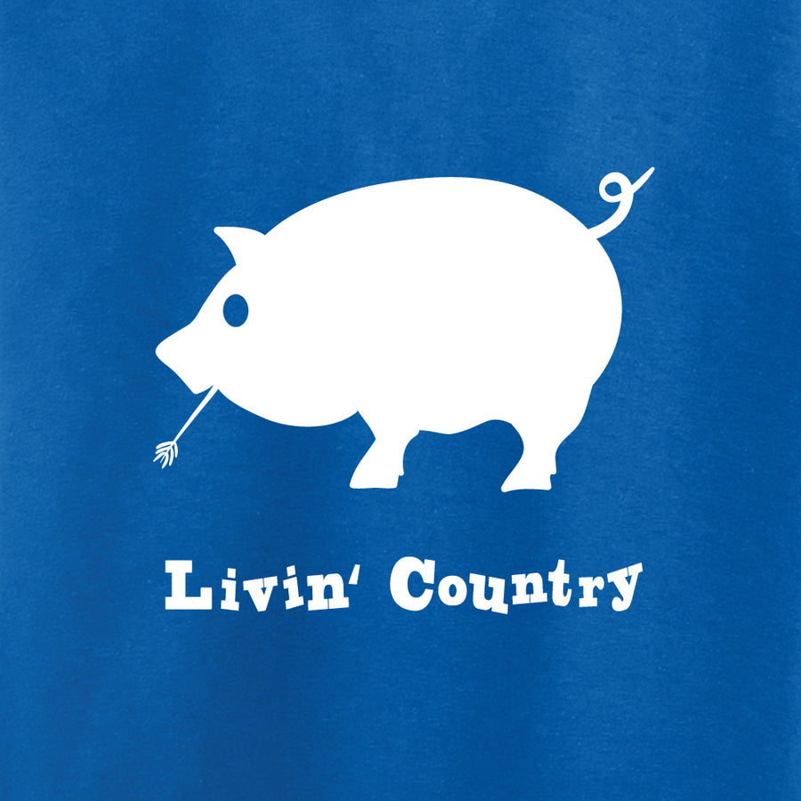 Kid's Livin' Country Pig T-shirt