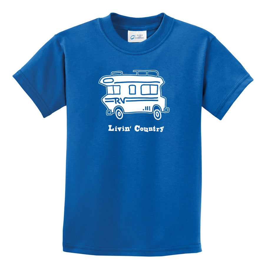 Kid's Livin' Country RV T-shirt