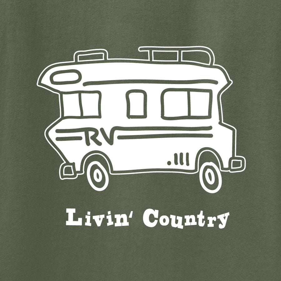 Adult Livin' Country RV Hoodie