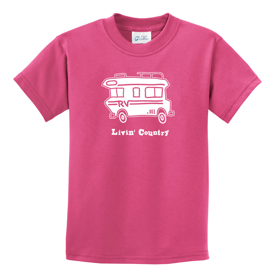 Kid's Livin' Country RV T-shirt