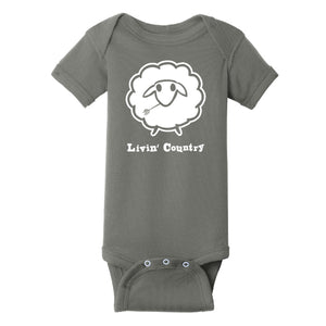 Infant Livin' Country Sheep Onesie