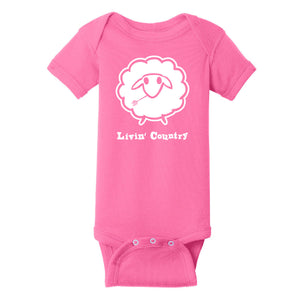 Infant Livin' Country Sheep Onesie
