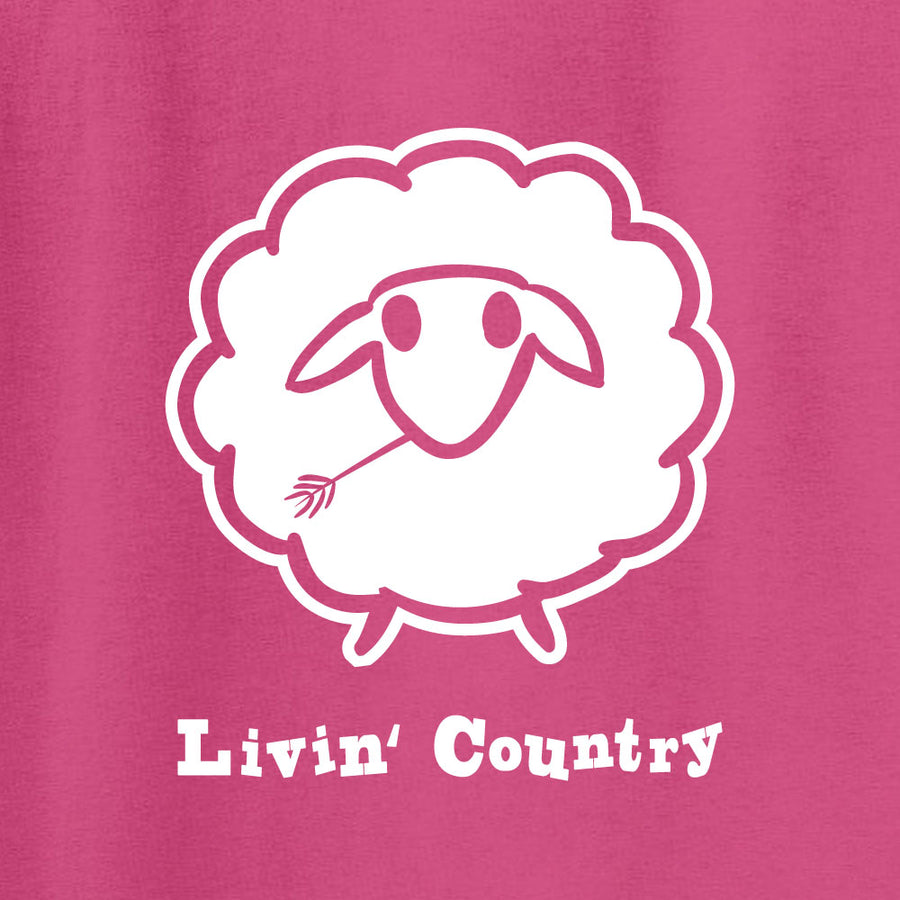 Kid's Livin' Country Sheep T-shirt