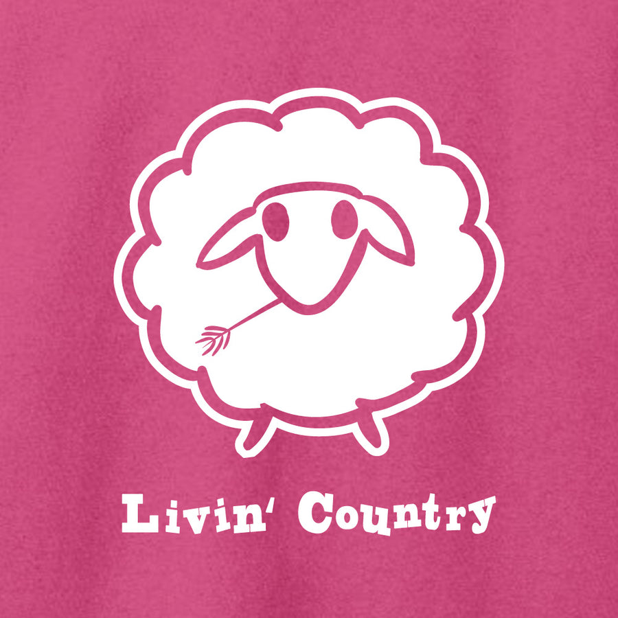 Youth Livin' Country Sheep Hoodie