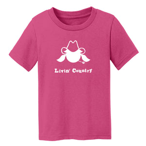 Toddler Livin' Country Cowgirl T-shirt