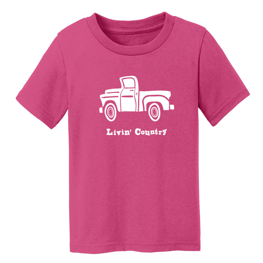 Toddler Livin' Country Truck T-shirt