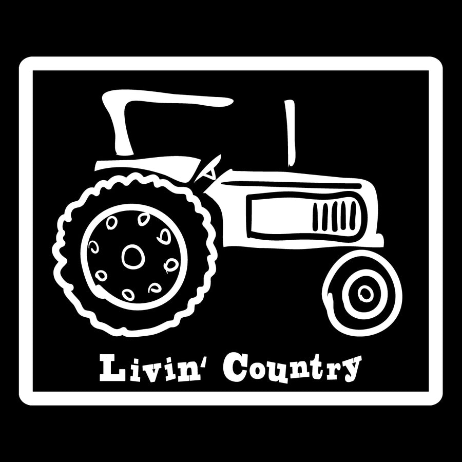 Livin' Country Tractor Mesh Patch Hat