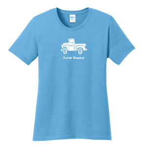 Women's Livin' Country Truck T-shirt