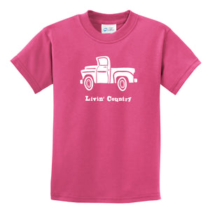Kid's Livin' Country Truck T-shirt